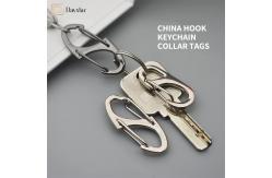 China OEM ODM Double Snap Spring Clip Metal Accessories S Hook Carabiner supplier