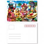 Vincent Van Gogh Artwork 3d Lenticular Picture Postcard UV Offset Printing for sale