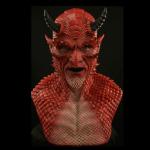 Belial Demon Devil Halloween Masquerade Masks Red For Halloween Cosplay for sale