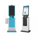 Multi Touch Quick Response Pay Kiosk Hotel Visitor Check In Kiosk Self Service Machine for sale