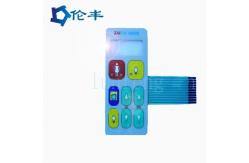 China Polyester PET Flat Membrane Switch And Panel Buttons Glossy Surface supplier