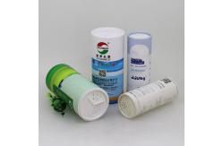 China Composite Cardboard Spice Salt Packaging Paper Tube With Shaker Custom supplier