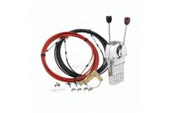 China 90mm Stroke Q235 Boat Engine Controls / Push Pull Cable Control supplier
