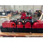 Bolt Adjustment 30 Ton Welding Rotator Rubber Wheels for sale