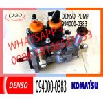 094000-0383 DENSO Diesel Engine Fuel pump 094000-0383 6156-71-1112 for KOMATSU excavator PC400-7 PC450-7 for sale