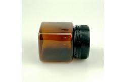 China 400ml Food Grade Amber Honey Jars With Screw Cap supplier