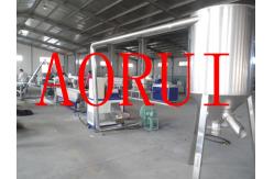 China PP Recycled Flakes Plastic Granules Machine For PE Wasted Pellet supplier