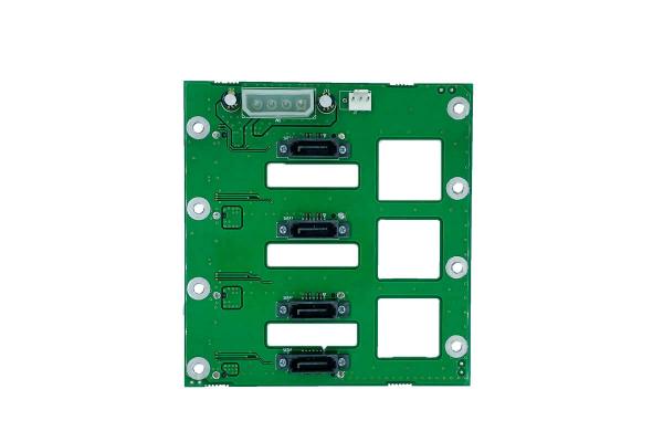 FR1 Double Sided PCBA PCB Assembly Service Green Solder Mask