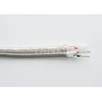 0.5SQMM Thermocouple Cable K / J / T / E / N Type With PTFE Insulation for sale