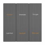 Metal PC Home Light Switch ,  Smart Wall Switch Backlight Design 86mm