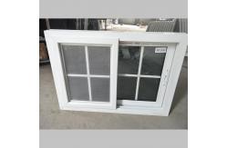 China PVC / UPVC Horizontal Modern Sliding Window For House With Mosquito Screen supplier