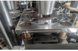 China 4KW 9OZ Disposable Cup Making Machine 90pcs/Min 10mm Bottom Knurling supplier
