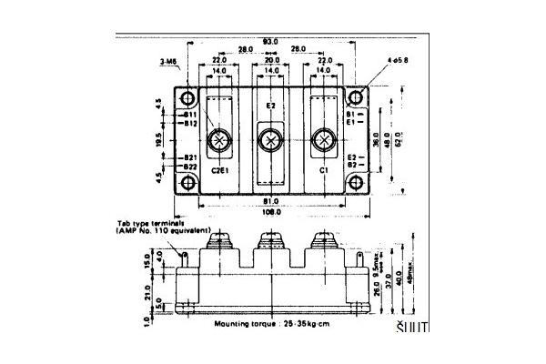 1DI240A-055 BIPOLAR TRANSISTOR MODULES Rating and Specifications FUJITSU IGBT Power Module