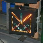 Dynamic P20 LED Traffic Signs Highway Safety Instruction Dispaly for sale