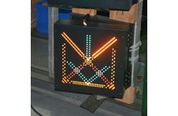China EN12966 Lane Control LED Traffic Signals VMS Traffic Arrow Board supplier