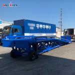 5-15tons Mobile Loading Dock Ramps Manual Temporary Dock Ramps