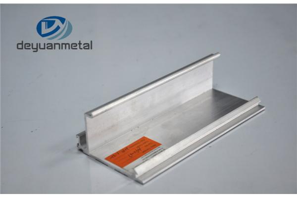 Polishing Aluminium Extrusion Profile Clear Satin T5 / T6 / T66
