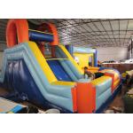 Indoor Playground Inflatable Fun City 0.55mm Pvc Tarpaulin Safe Nontoxic Customized for sale
