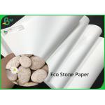 SGS Approved Eco Material White SP Paper 120G 145G Matte Stone Paper Sheet for sale