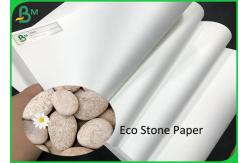 China SGS Approved Eco Material White SP Paper 120G 145G Matte Stone Paper Sheet supplier