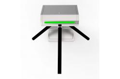China Pedestrian Bi-Directional Tripod Turnstile Gate Weatherproof 1.5mm Thickness Frame supplier