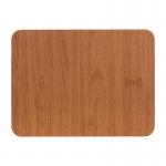 Multipurpose Wooden Wireless Charging Mouse Pad Mildew Proof for sale