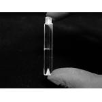 Microfluidics Optical Quartz Glass Quartz Flow Tube With Polished Entry Exit Cones