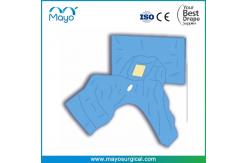 China Abdominal Surgery Sterile Laparotomy Drape With Incision Hole supplier