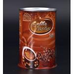 Customized Screw On Lid Coffee Tin Cans With Cylindrical Shape