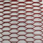 Customized 4mm Expanded Mesh Panels Facade Cladding Decorative Aluminum
