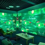 Large Museum Interactive Wall Projection Holographic Interactive Wall Screen for sale
