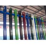 Decorative Pvc Coated Galvanised Steel Palisade Fencing Garden Europe for sale