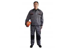 China Multi Functional Industrial Work Jackets With Two Contrast Color And Piping supplier