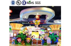 China Custom Made Jungle Theme Indoor Playground Structure For Kids Cognitive Development supplier