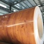 Wood Grain Printed PPGI Steel Coil G550 Prepainted Galvanized Coil for sale