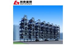 China Prefabricated Steel Structure Garage Building , Metal Frame Garage Customized supplier