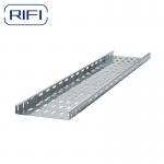 Customizable White Electrical Cable Tray Metal For Cable Organization 6000MM Length