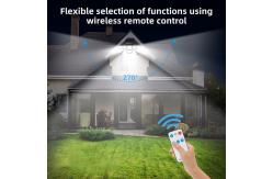 China Solar Powered Motion Sensor Flood Lights Outdoor Waterproof Solar LED Floodlight supplier