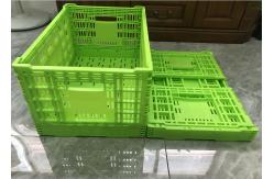 China Food Grade Fruit And Vegetable Plastic Crates Virgin PP 300mm Height supplier