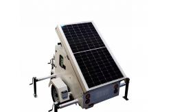 China Excellent Shock Resistance Solar Powered Security Floodlight Led Lighting For Station Lighting supplier