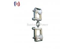 China Multi-Groove Double Sheave Block For Parallel Cable Installation supplier