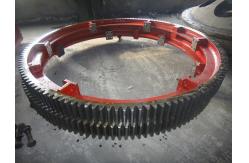 China GS42CrMo4 Alloy Cast Steel Big Mill Girth Gear Ring Tooth Ring supplier