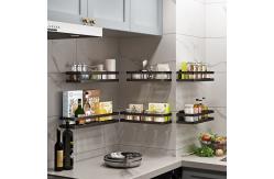 China 201 Stainless Steel Kitchenwares 25cm-40cm Wall Mounted Condiment Organizer supplier