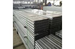 China Customizable Length Galvanized Strut Channel With Zinc Coating Galv Unistrut supplier