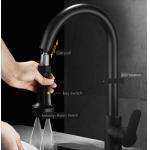 Splash Proof Kitchen Pull Out ODM Retro Bathroom Sink Faucets