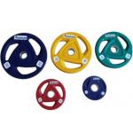 Professional Gym Steel Weight Plates Logo Available Black Color For Gym Clubs for sale