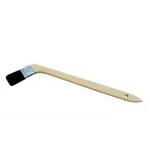 ODM Black Natural Bristle Bent Handle Paint Brush 1 2 for sale