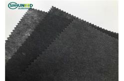 China Medium Weight Embroidery Backing Fabric Black Cut Away For Garment supplier