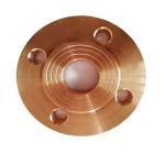 ASTM B466 Copper Nickel Flanges UNS C70600 10inch Class 150 - 2500 Slip On Flange for sale