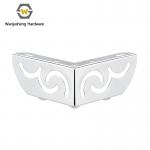 L-shaped Metal Iron Upholstery Furniture Fancy Foot Sofa Cabinet Legs Narrow Side Punch 6 Points 2-in-1 for sale